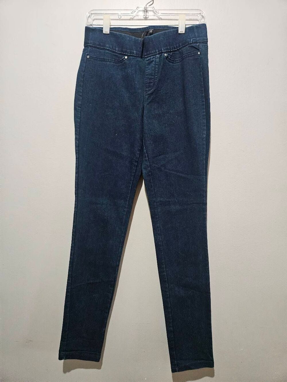 YUMMIE by Heather Thompson Dark Wash Denim Straight Leg Jeans Size M